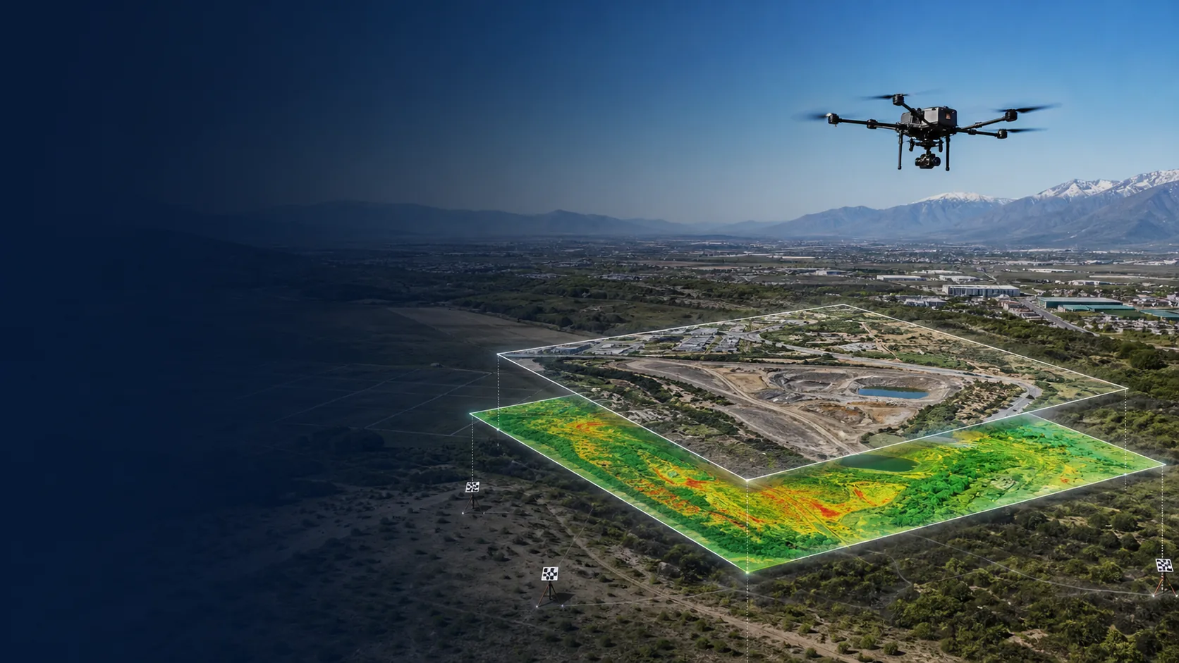 Fotogrametría con drones para seguimiento de obras